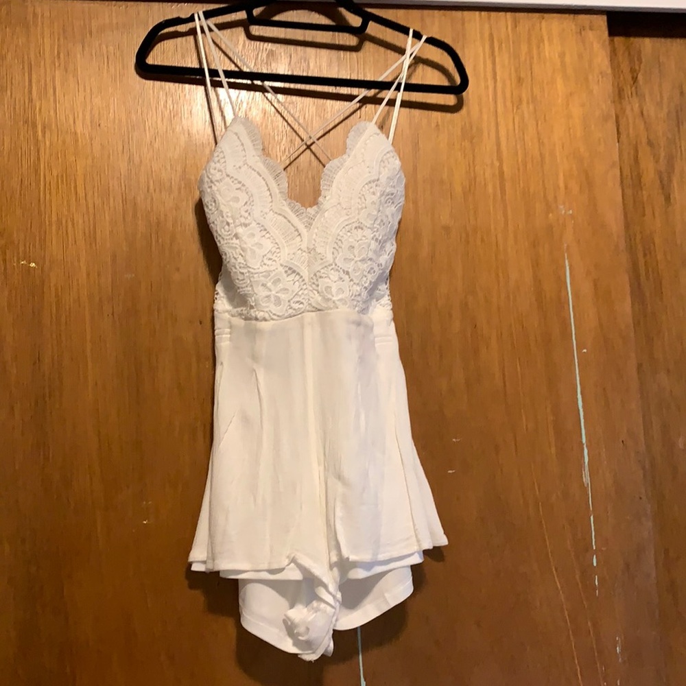 White romper